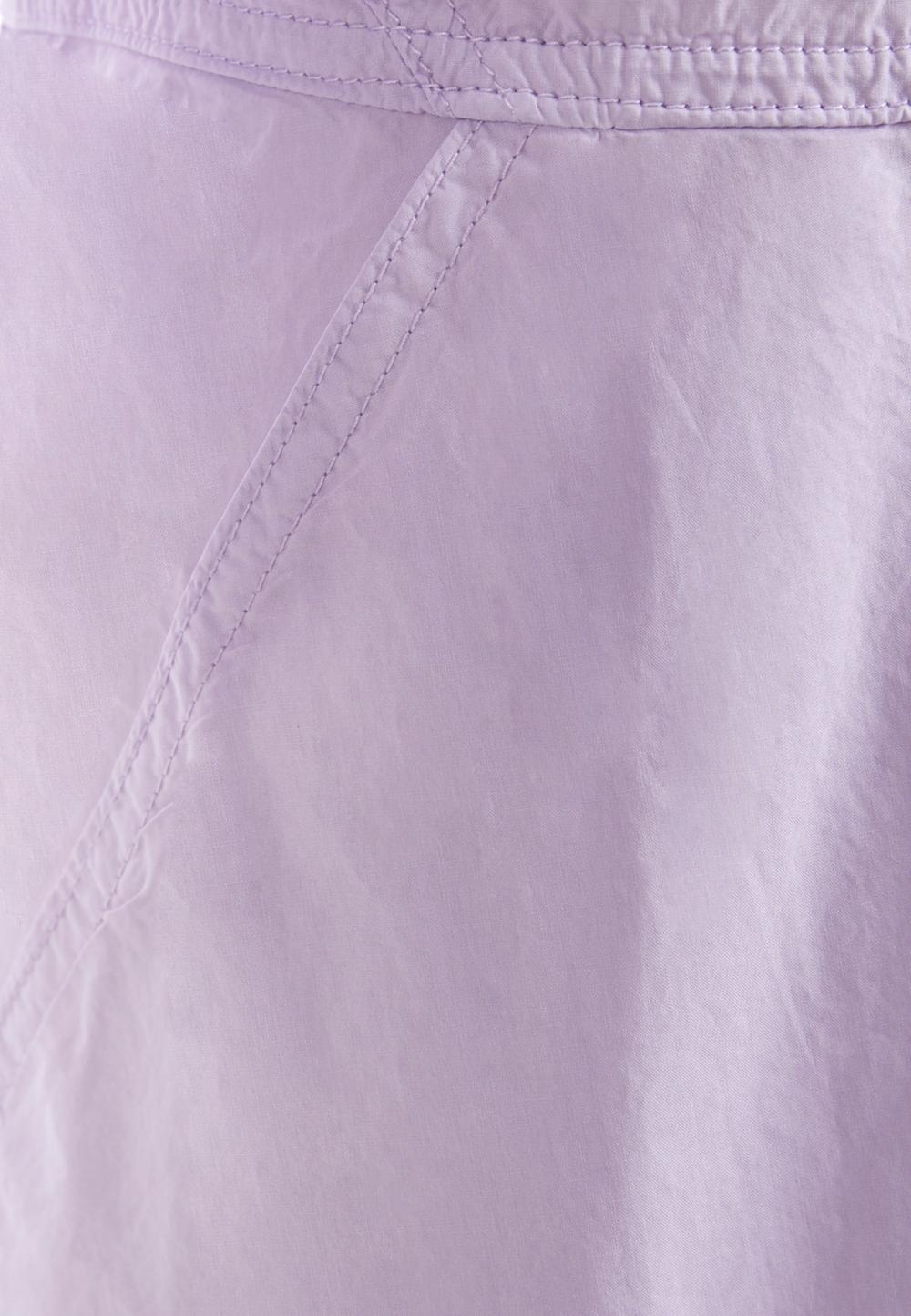 Robe longue trapèze violette