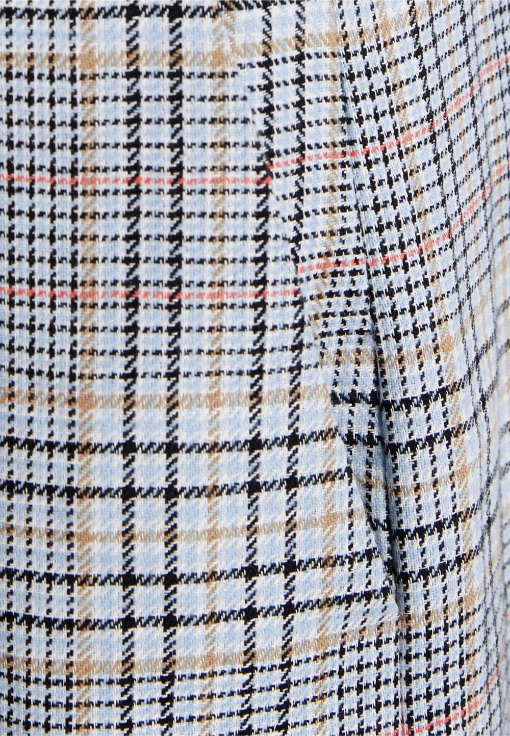 Wide Leg Pants In Blue - Bleu