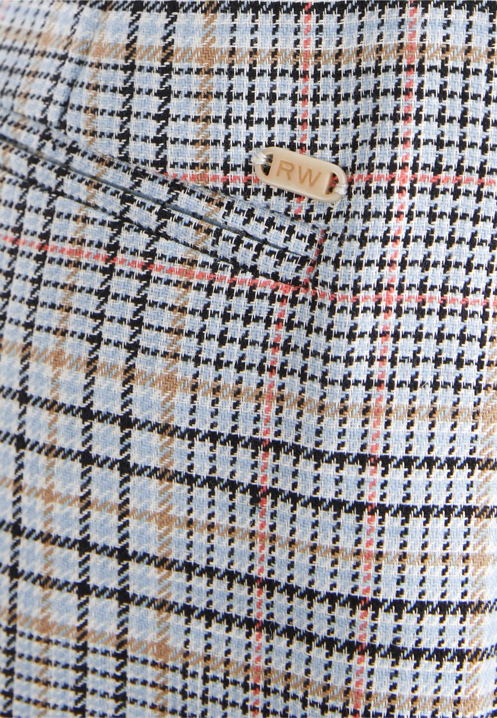 Wide Leg Pants In Blue - Bleu