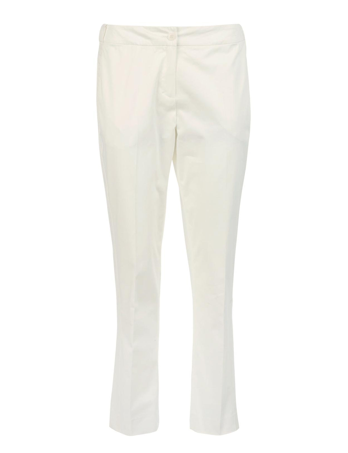 White Chino Pants In - Blanc