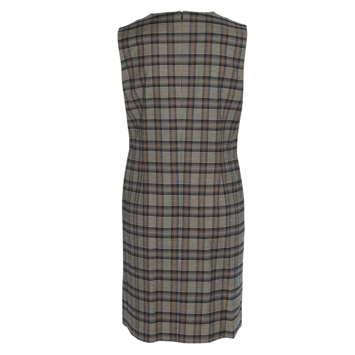 Short Sleeveless Dress In Multi - Multi