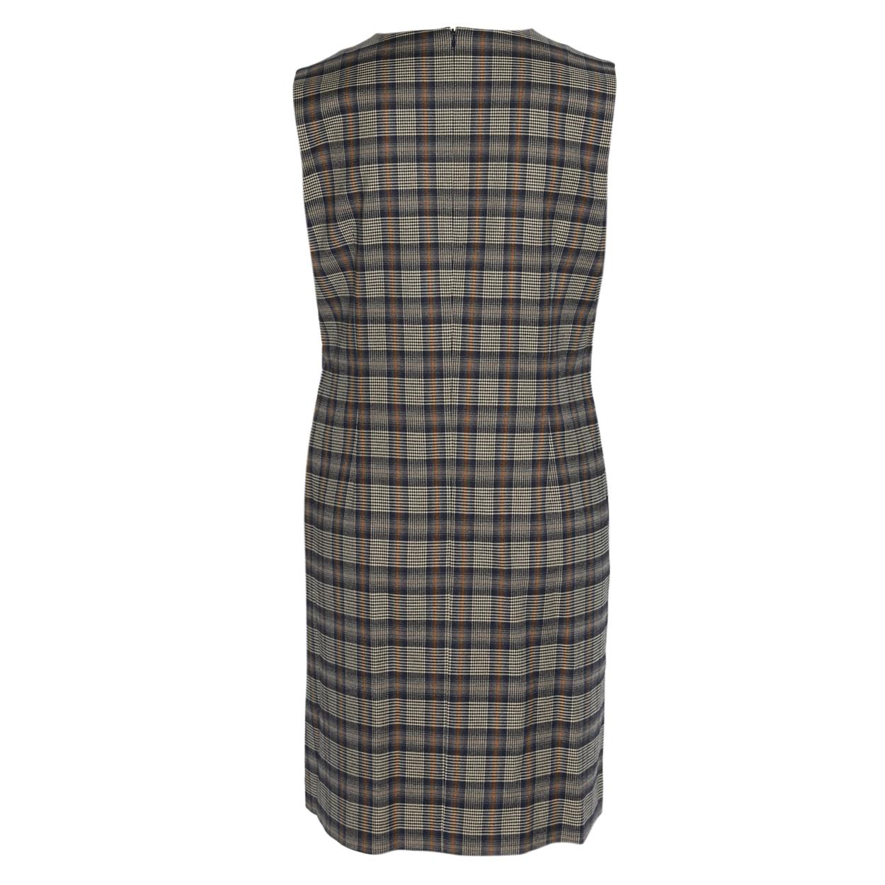 Short Sleeveless Dress In Multi - Multi