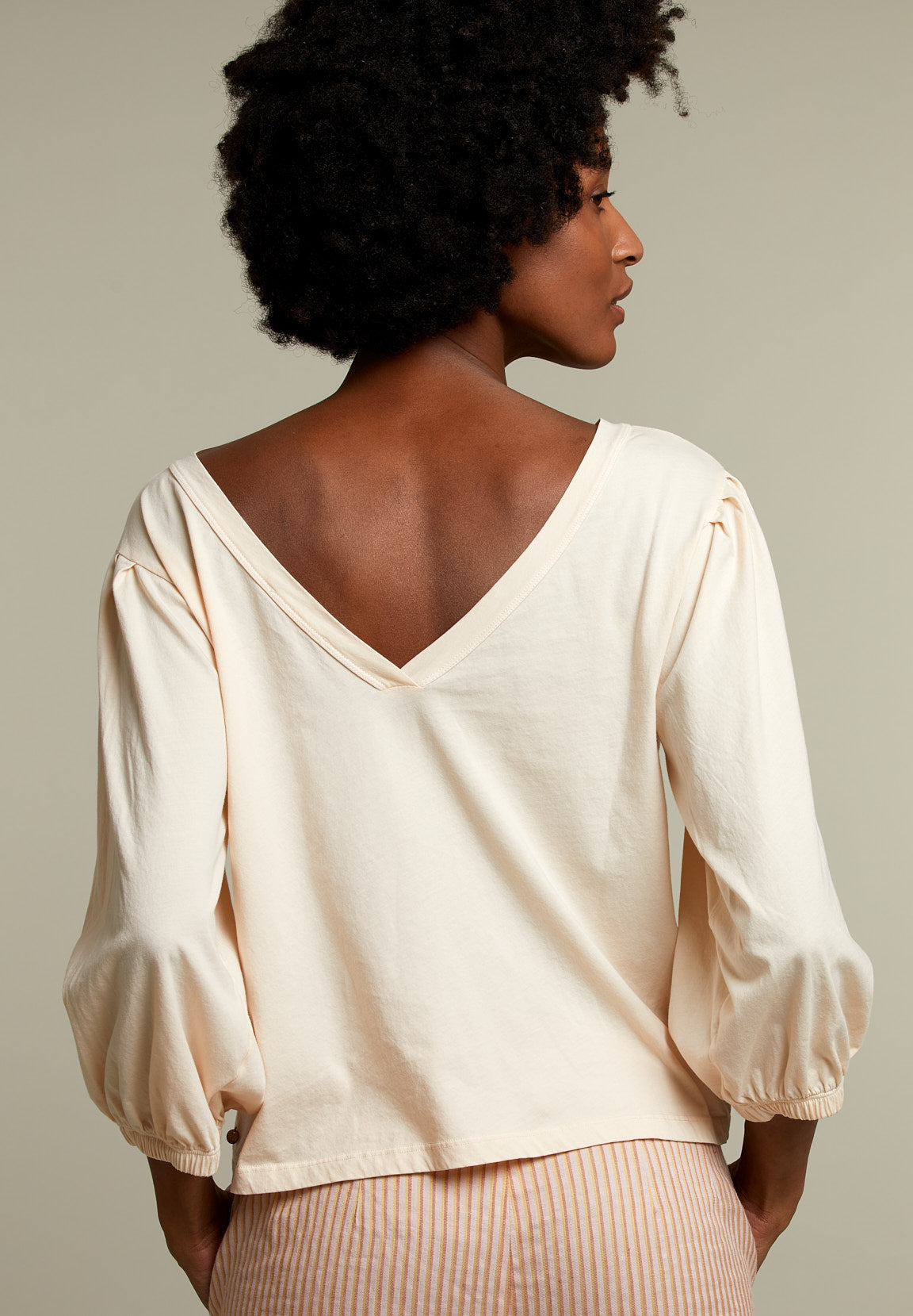 Orange Cotton T-Shirt - Orange - W