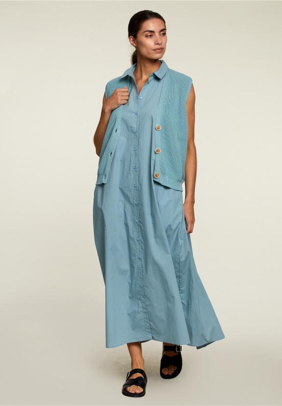 Green V-Neck Spencer - Vert