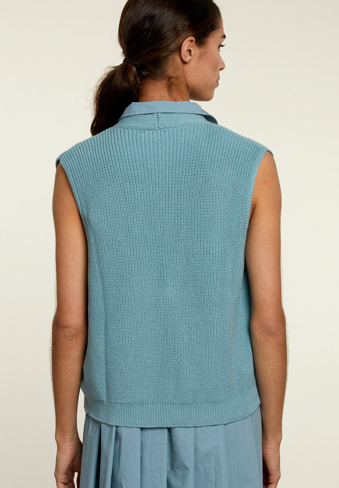 Green V-Neck Spencer - Green - W