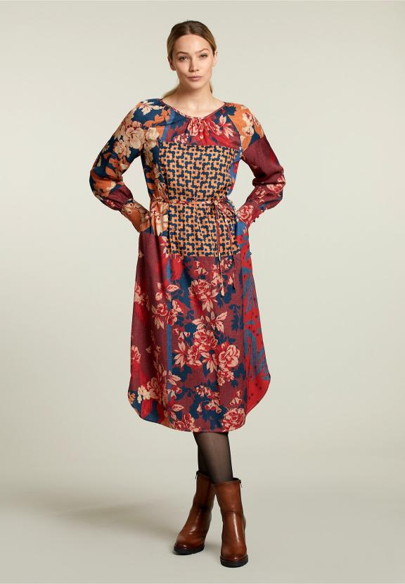 Multi Fantasy Dress - Rouge