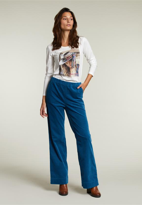 Off White Crew Neck T-Shirt - Blanc