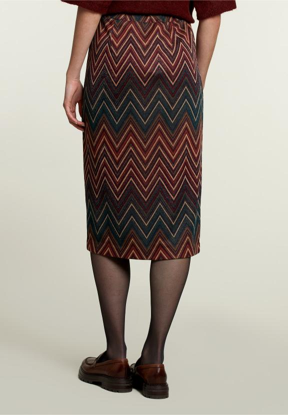 Multi Fantasy Midi Skirt - Multi