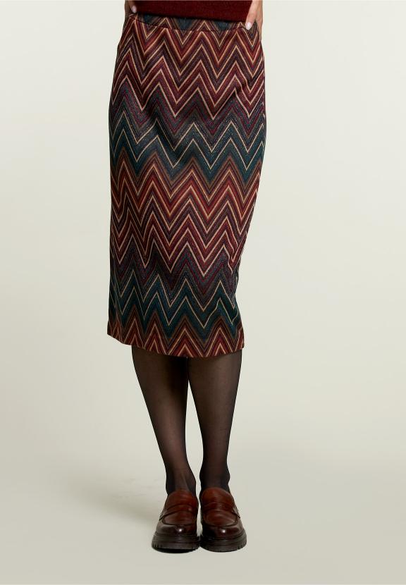 Multi Fantasy Midi Skirt - Multi