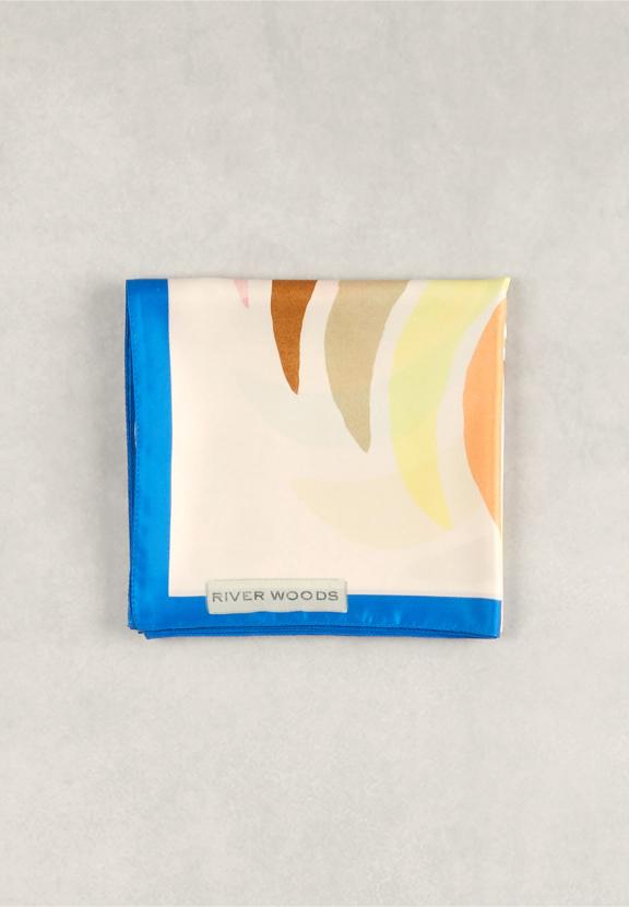 Multi Fantasy Scarf - Bleu