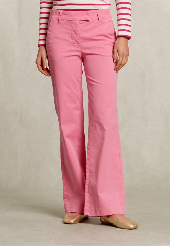 Pink Basic Pants - Rose
