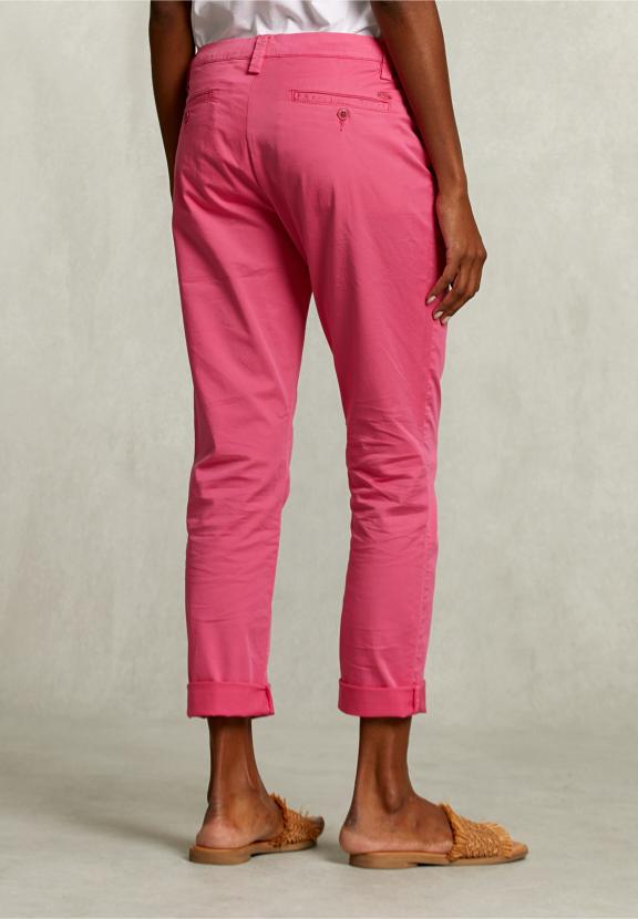 Fushia Basic Pants - Rose