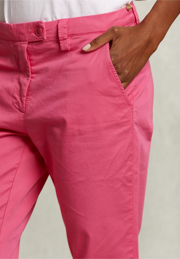 Fushia Basic Pants - Rose