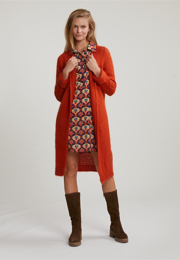 Multi Fantasy Dress 3/4 Sleeves - Multi