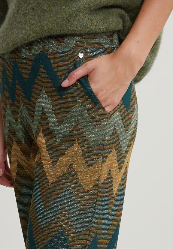 Khaki/Brown Knitted Fantasy Pants - Vert
