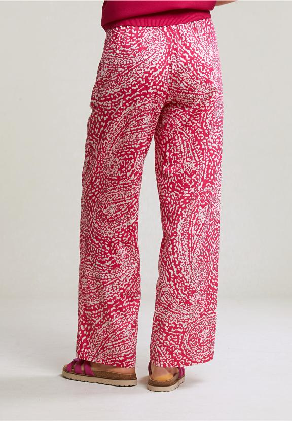Pink Fantasy Pants Elastic Waist - Mix