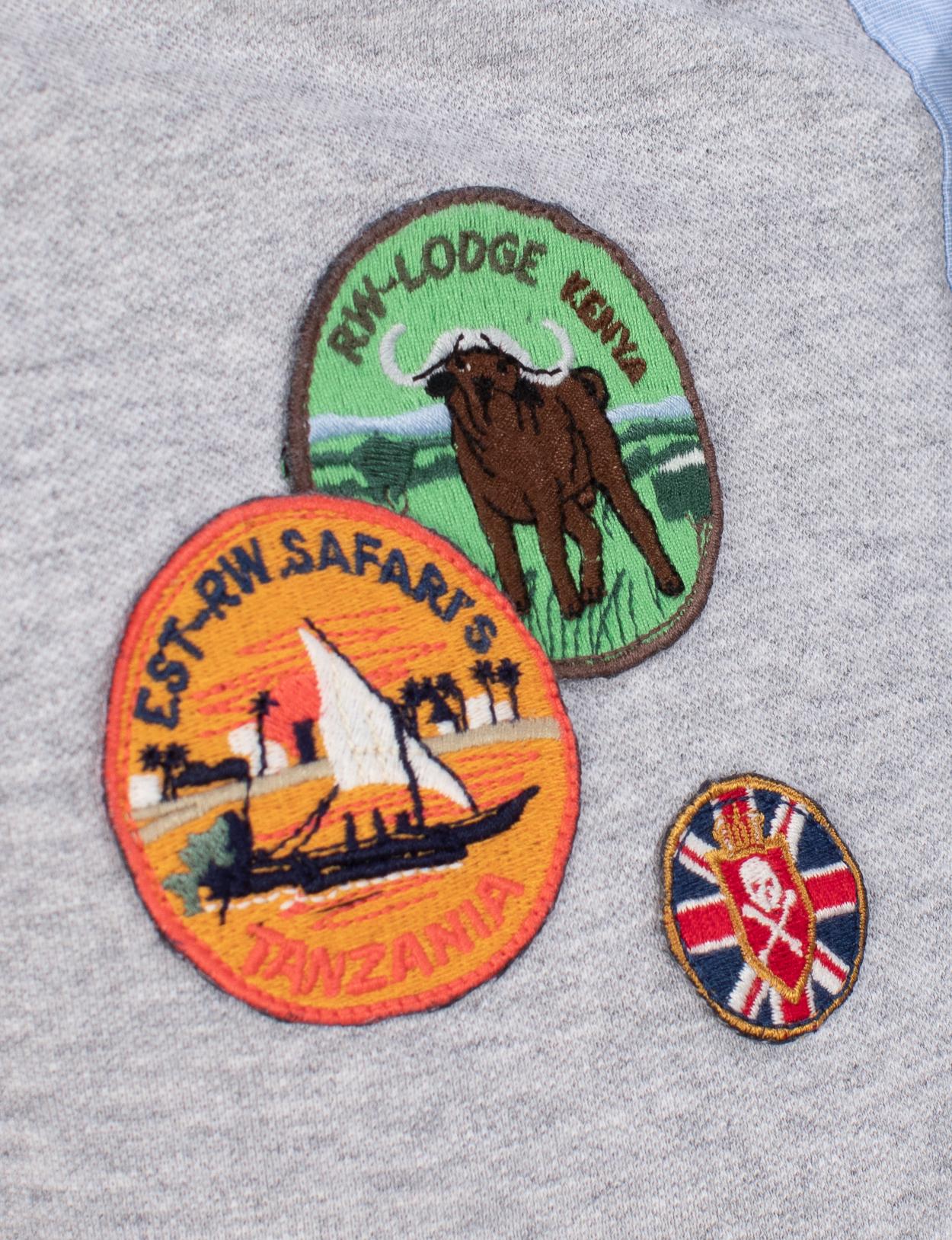 Custom Fit Cotton Polo In Grey - Gris