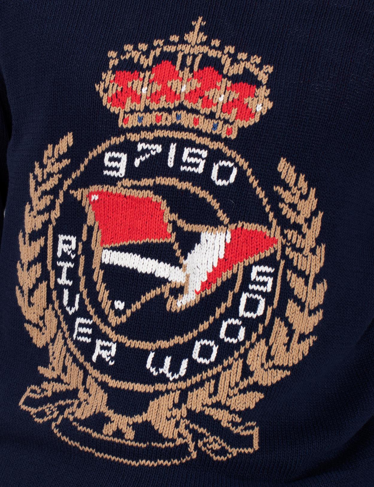 Ctn Round-Nk Cf Swt - Bleu