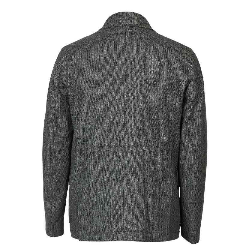 Homme Veste De Blazer À Poches Multiples - W