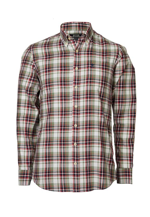 Custom Fit Wallstreet Shirt - Blanc