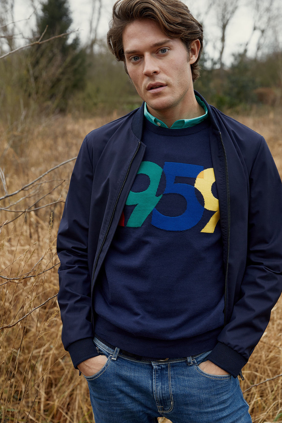 Fantasy Pullover Navy - Blue - W