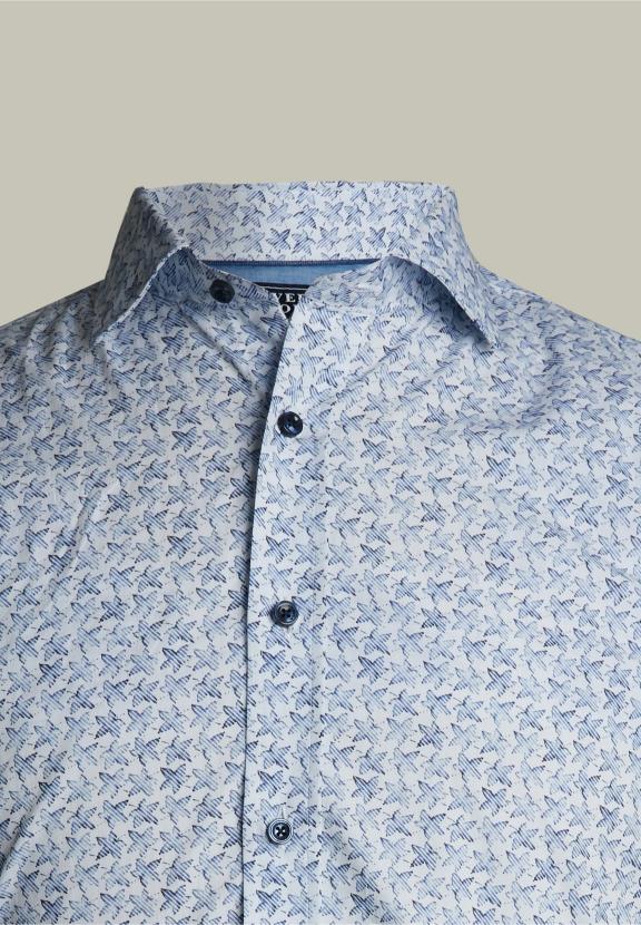Custom Fit Fantasy Shirt Blue/White - Bleu