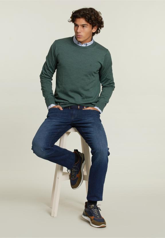 Custom Fit Checked Shirt Multi - Vert