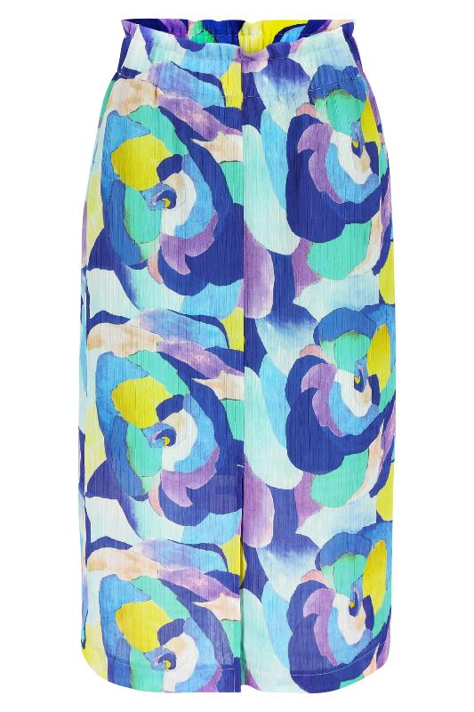 Améline - Jupe longue - Cezanne - Pool green