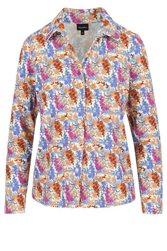 Mayerline - Blouse en jersey - Jackie - Whitecap gray - F
