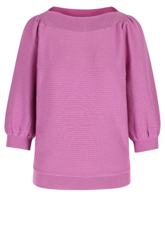 Améline - Pull - Akelir - Opera Mauve