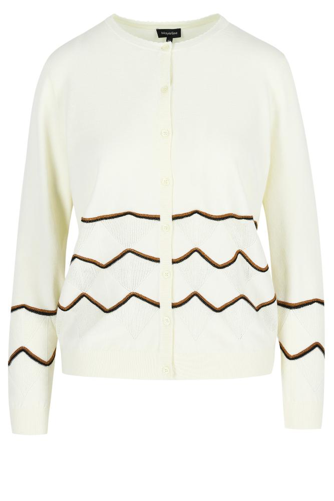 Mayerline - Cardigan Maille - Angelica - Whisper White
