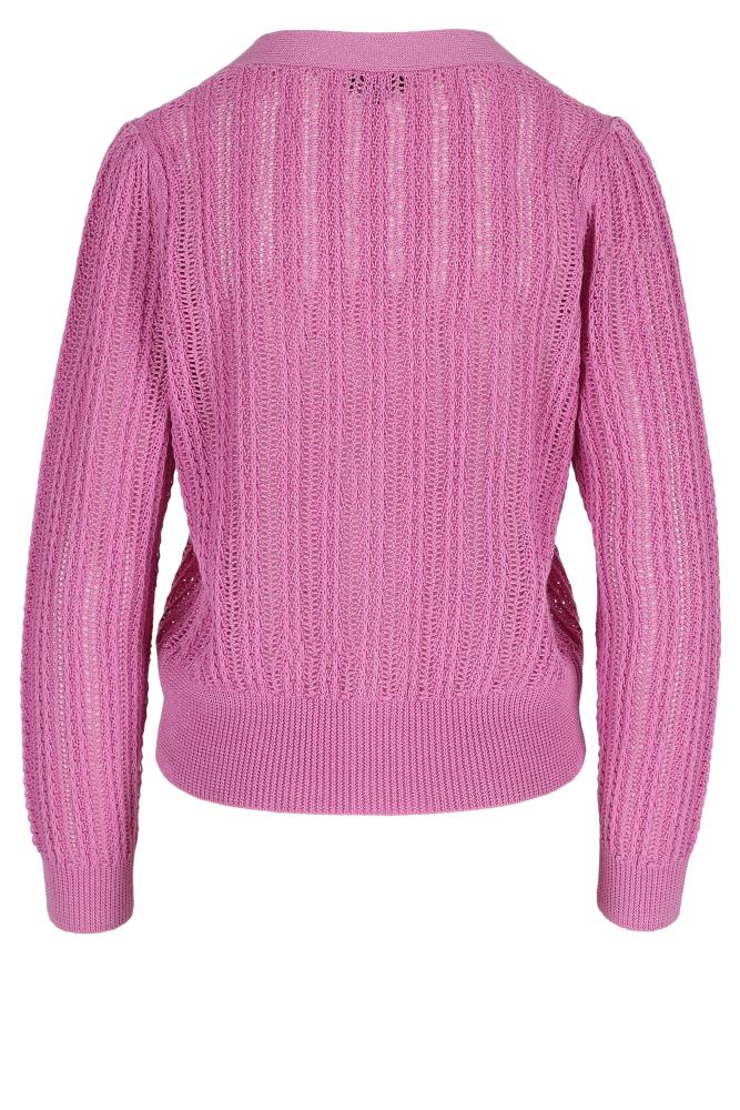 Mayerline - Cardigan Maille - Ansley - Opera Mauve
