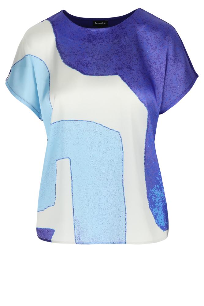 Mayerline - T-Shirt - Jadie-V - Royal Blue