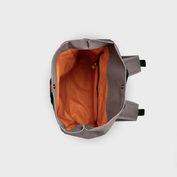 Sac à dos Roll top - Taupe - Marron