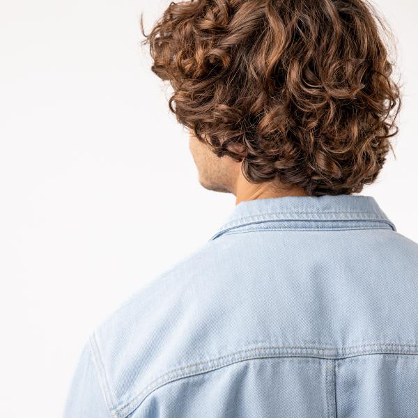 Surchemise en denim - Denim bleach - Bleu
