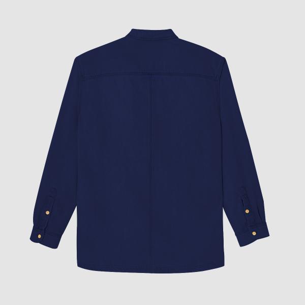 Surchemise en denim - Marine - Bleu