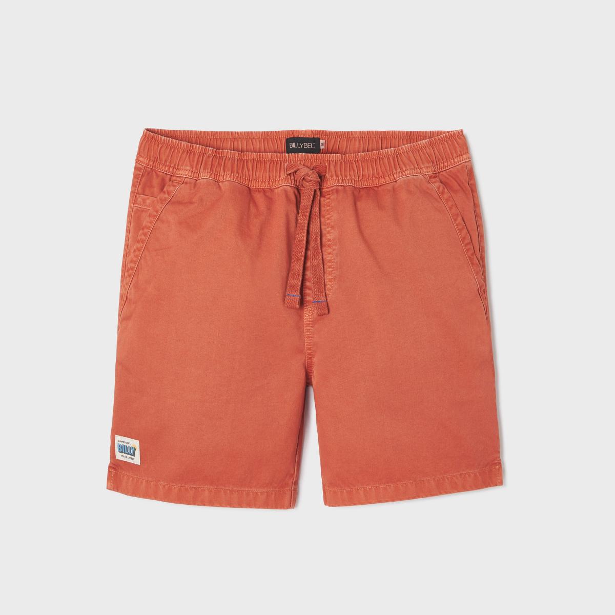 Short en coton - Bleu jean