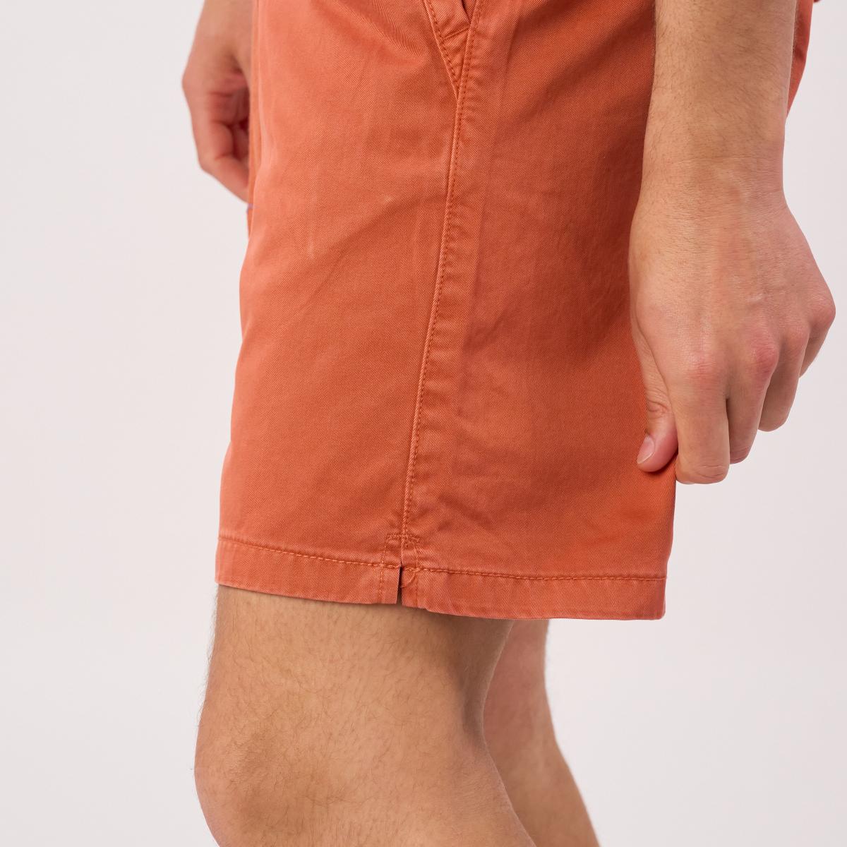 Short en coton - Bleu jean