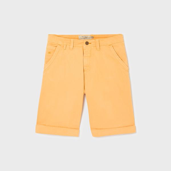 Bermuda en 100% coton bio - Ocre - Jaune