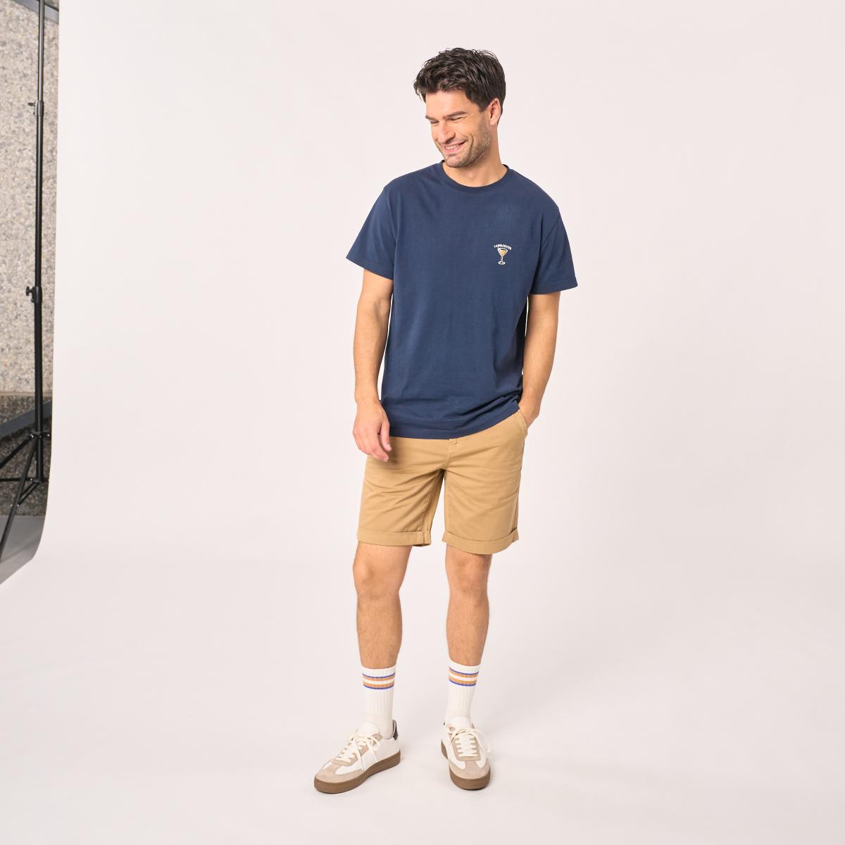 Bermuda en 100% coton bio - Beige