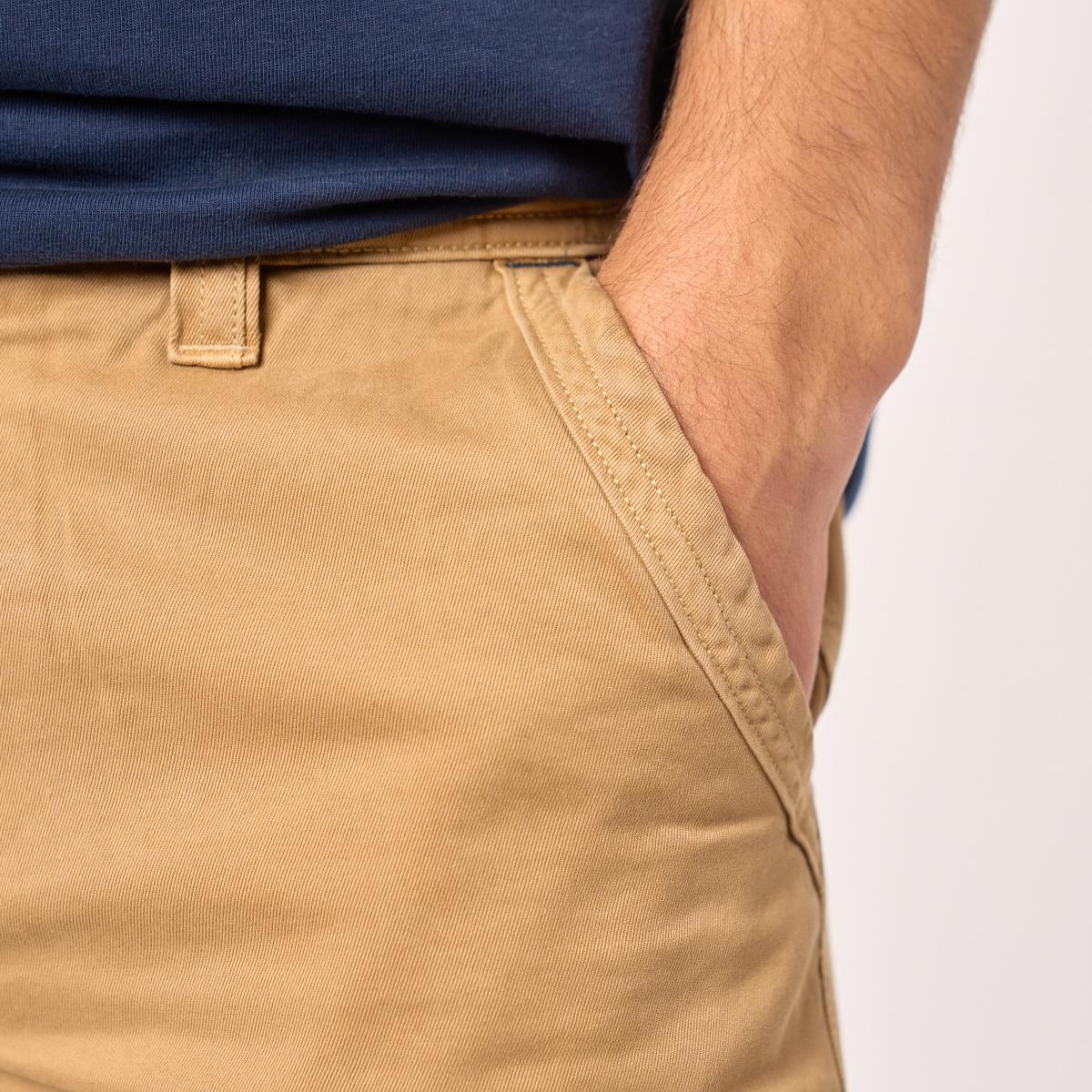 Bermuda en 100% coton bio - Beige