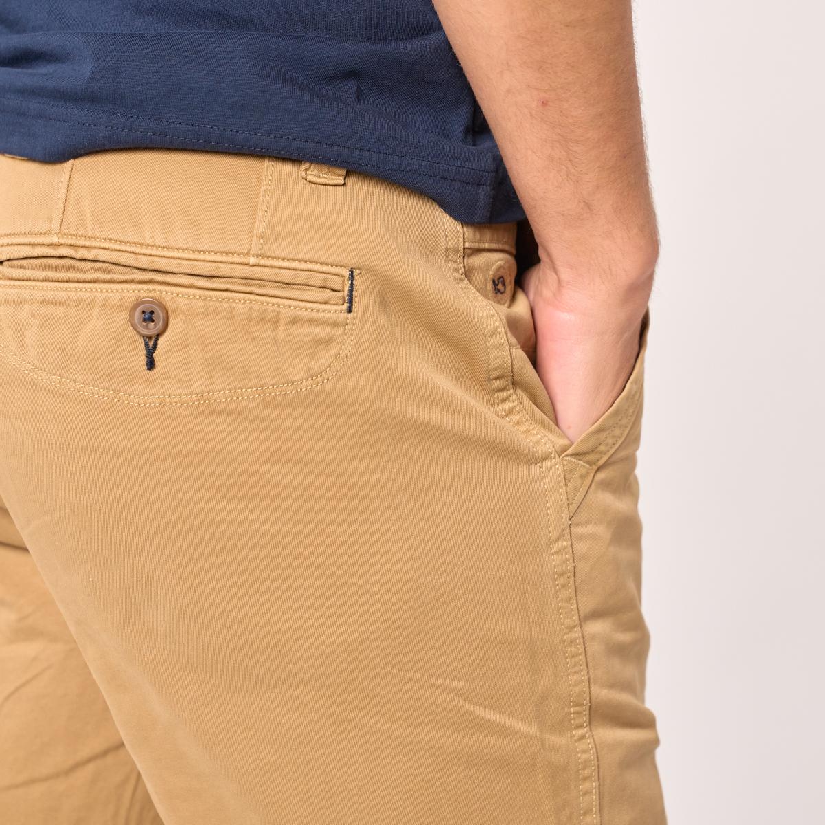 Bermuda en 100% coton bio - Beige