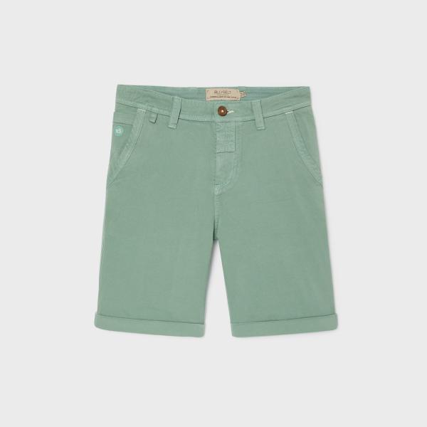 Bermuda en 100% coton bio - Vert
