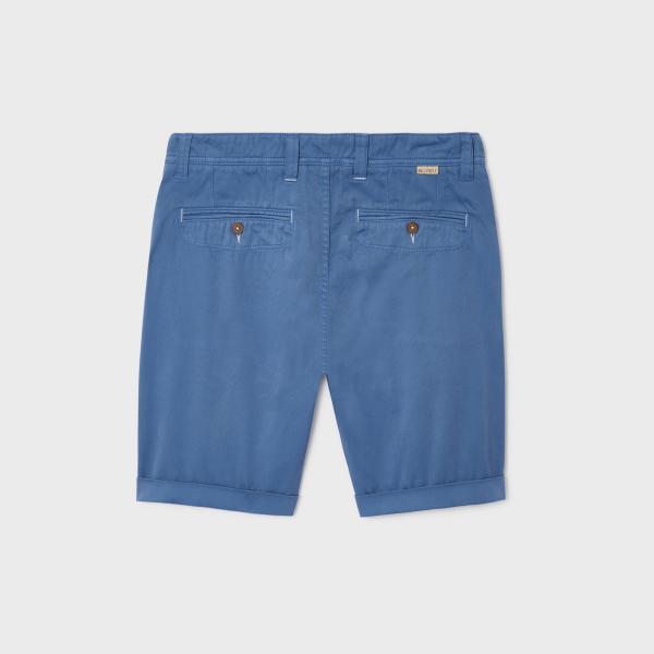 Bermuda en 100% coton bio - Bleu clair