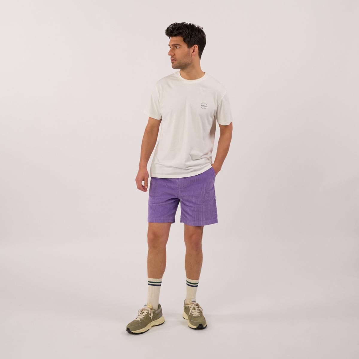 Short en velours - Violet