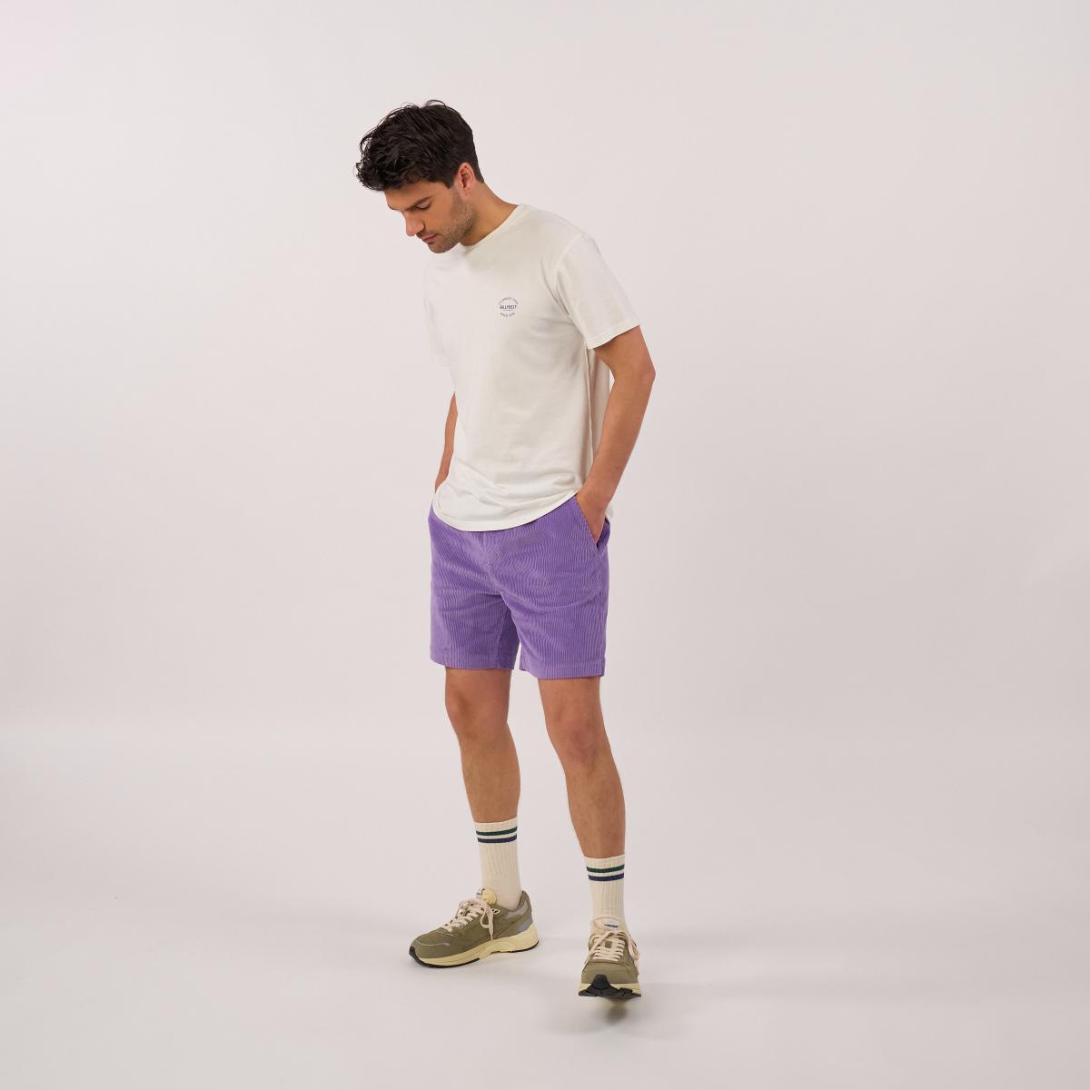 Short en velours - Violet