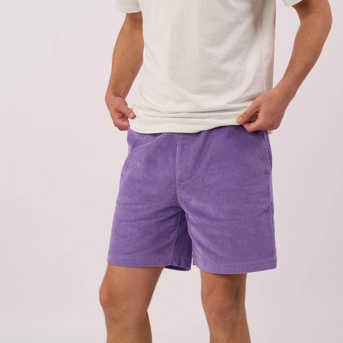 Short en velours - Violet