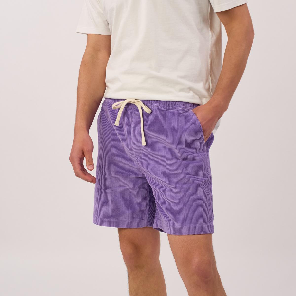 Short en velours - Violet