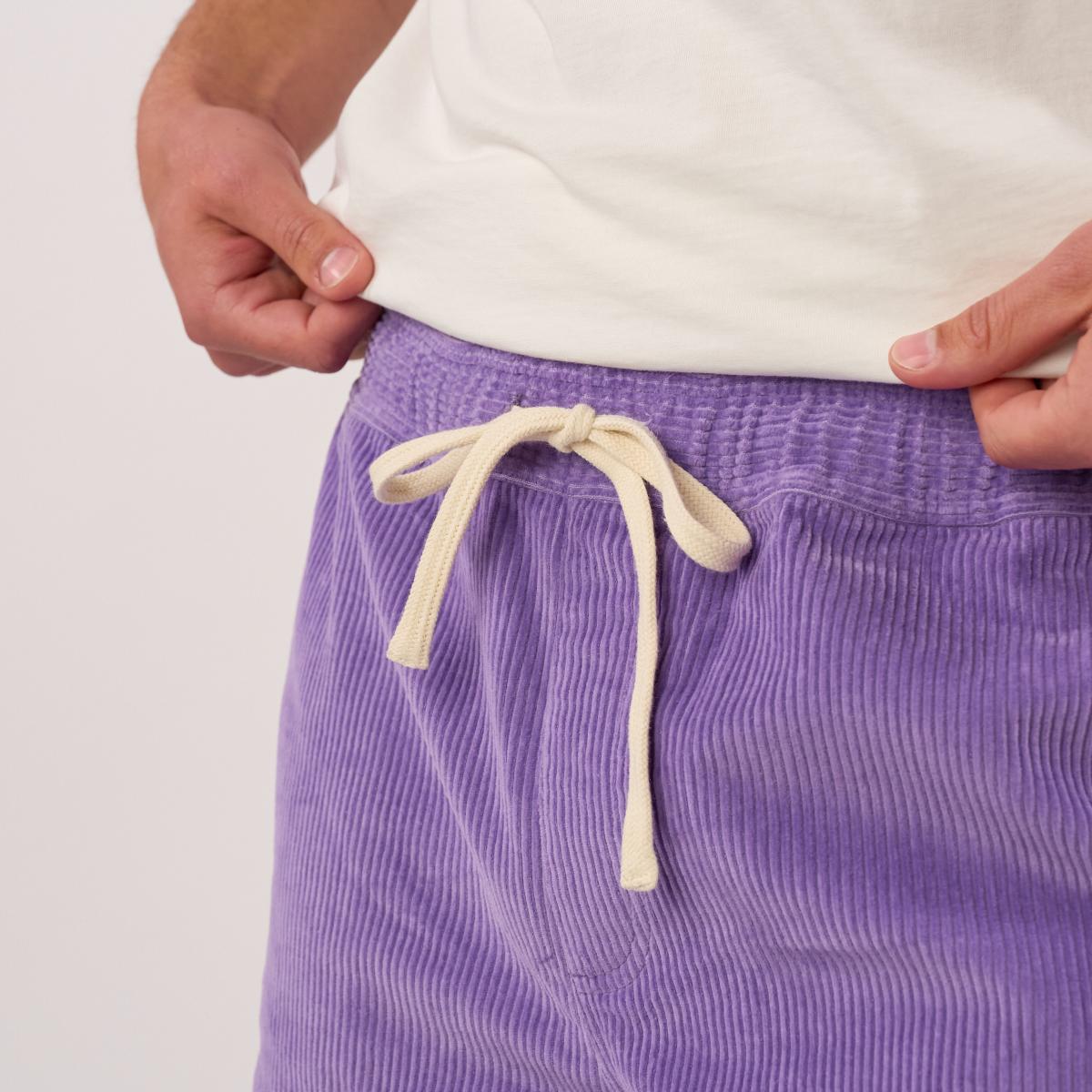 Short en velours - Violet