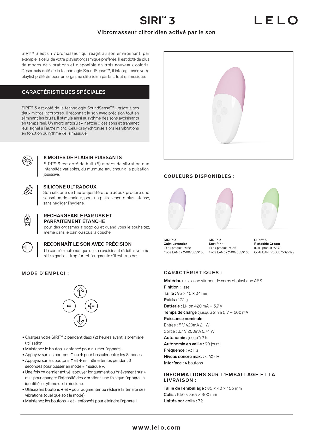 SIRI 3 Pistachio Cream